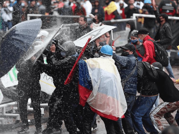 Registra ONU 46 muertes en protestas en Colombia Registra ONU 46 muertes en protestas en Colombia