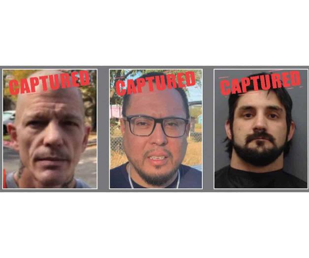 Aprehenden a tres de los 10 más buscados