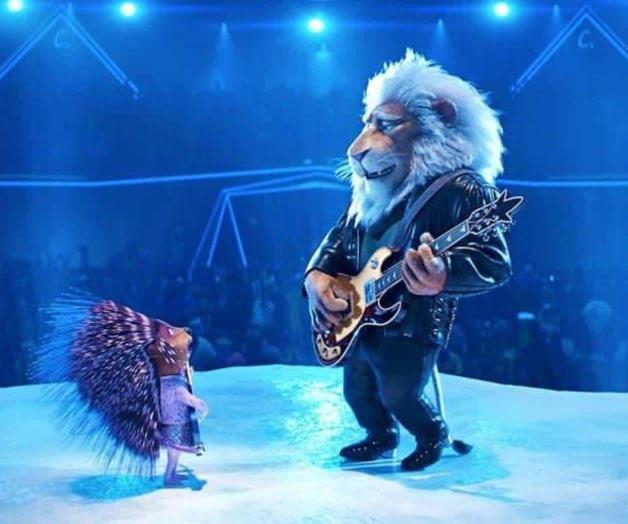 Ruge Chayanne en Sing 2 dando vida a un león rockero Ruge Chayanne en Sing 2 dando vida a un león rockero