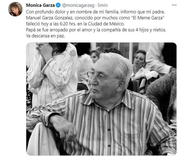Fallece ex alcalde reynosense Manuel Garza González