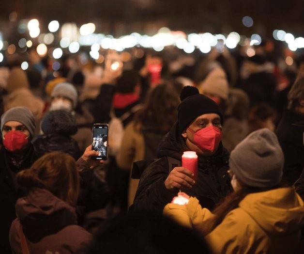 ‘Mar de luces’ en honor a víctimas