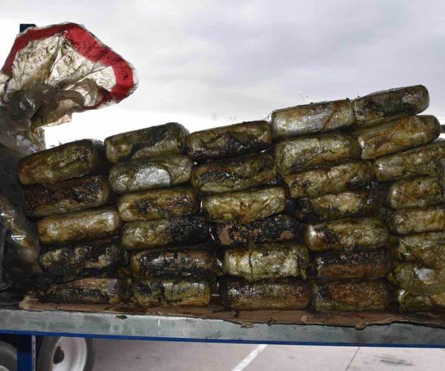 Detectan cocaína en baldosas de piedra Detectan cocaína en baldosas de piedra