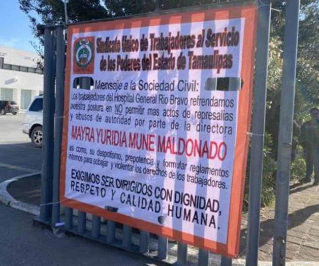 Exigen destituir a directora hospital