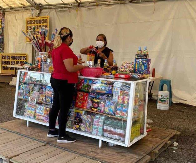 Dan permiso a 4 vendedores de pirotecnia en Tampico Dan permiso a 4 vendedores de pirotecnia en Tampico