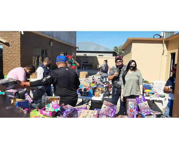 Festejo navideño para los niños