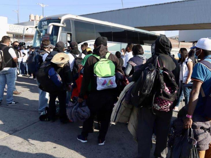 Arriba a Nuevo León caravana migrante Arriba a Nuevo León caravana migrante