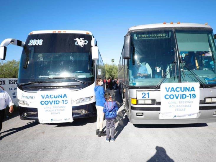 Llevan a 2 mil menores para la vacuna en Roma Llevan a 2 mil menores para la vacuna en Roma