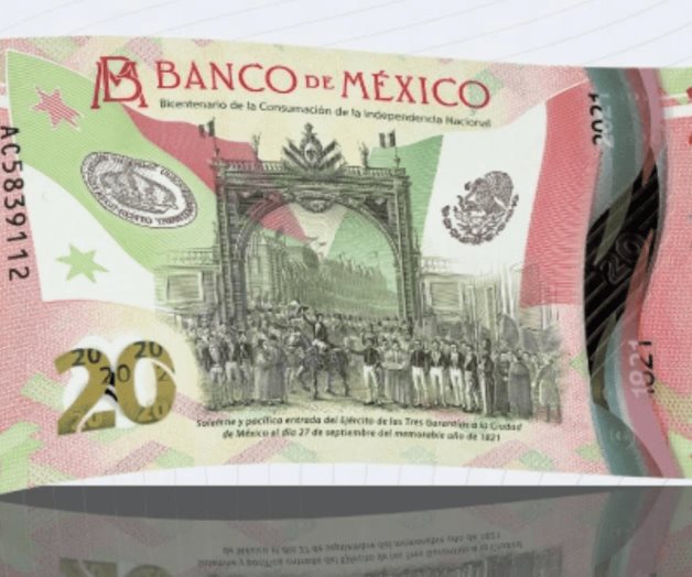 Premian al nuevo billete de 20 pesos como el mejor de Latinoamérica Premian al nuevo billete de 20 pesos como el mejor de Latinoamérica