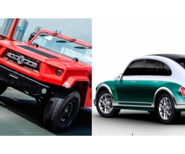 Las versiones chinas del vocho y la hummer