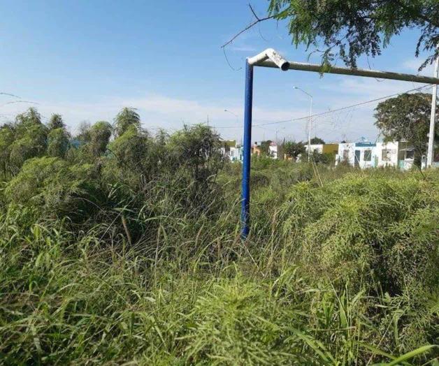 Nada extraño: plaza olvidada