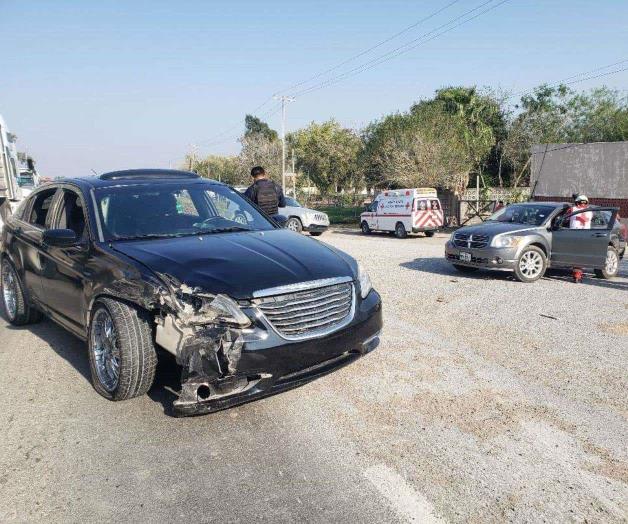 Choque deja dos mujeres heridas en límite de Valle Hermoso-Matamoros