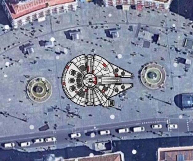 Estacionar el Halcón Milenario en la Puerta del Sol y otros datos sobre naves de la ciencia ficción