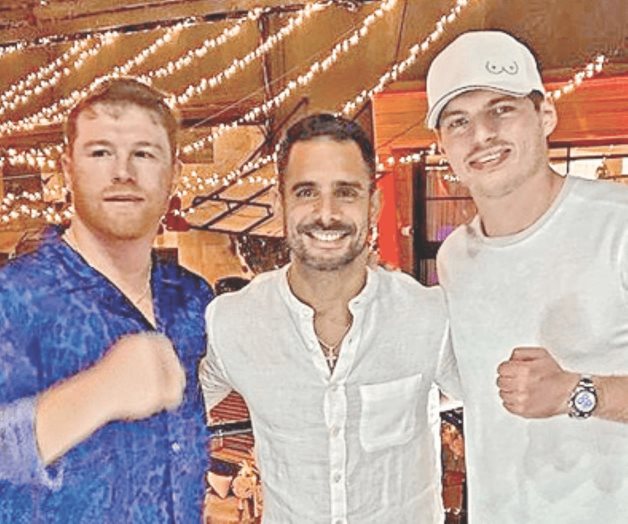 Tienen el ‘Canelo’ y Max Verstappen parranda de reyes