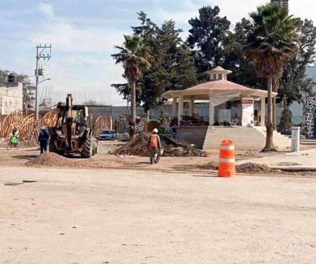 Retoman obras de mejoramiento por Santa Lucía