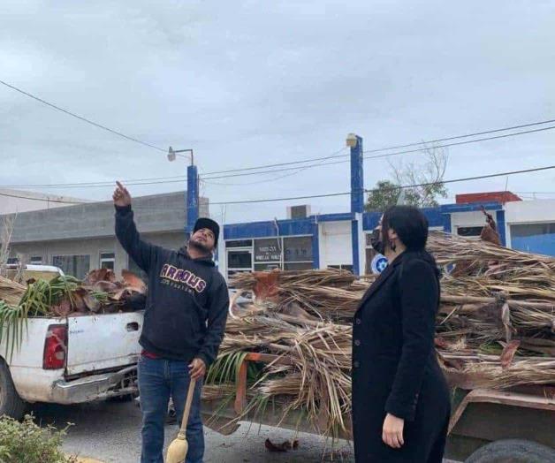 Supervisa alcaldesa trabajos de los Servicios Primarios