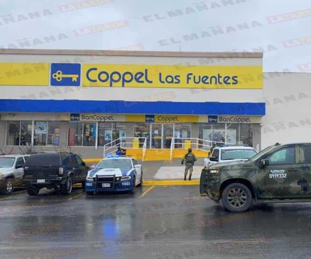 Asaltan sede bancaria de Coppel