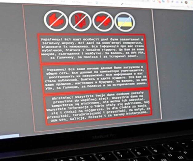 Un ciberataque bloquea webs gubernamentales en Ucrania