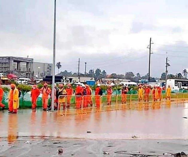 Dos Bocas en el agua