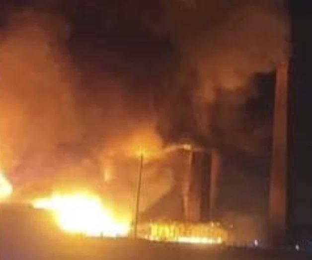 Un incendio arrasa una planta química en Nueva Jersey Un incendio arrasa una planta química en Nueva Jersey