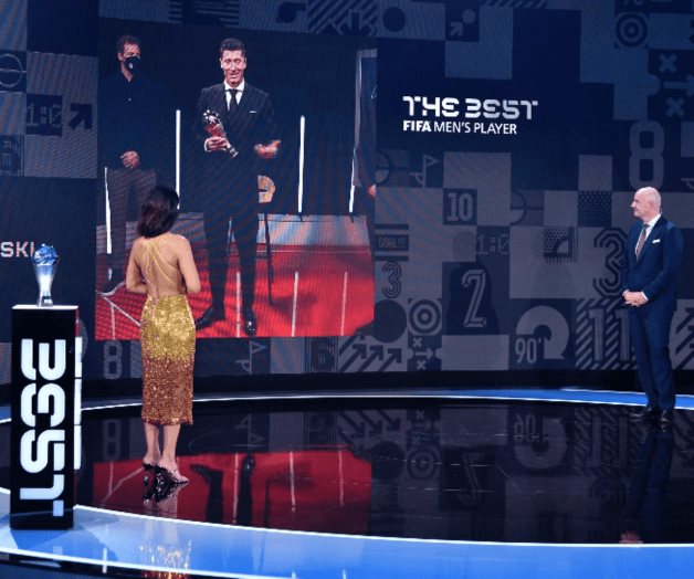 Lewandowski supera a Messi al repetir como The Best