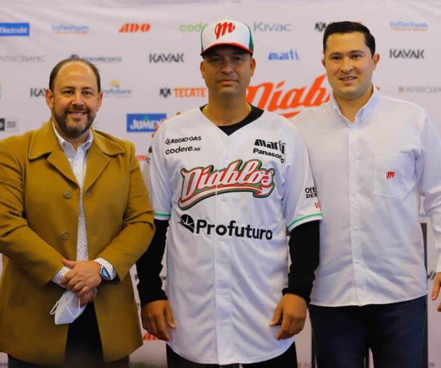 Presentan Diablos Rojos a ex MLB como manager Presentan Diablos Rojos a ex MLB como manager