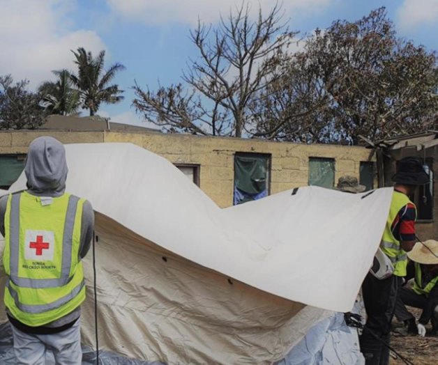La ayuda internacional llega a Tonga tras la erupción La ayuda internacional llega a Tonga tras la erupción