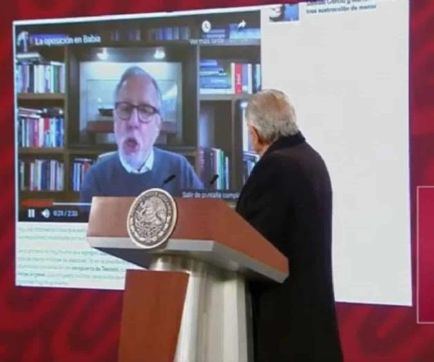 AMLO pide que transmitan comentario de López-Dóriga y destaca el cambio de opinión del periodista AMLO pide que transmitan comentario de López-Dóriga y destaca el cambio de opinión del periodista