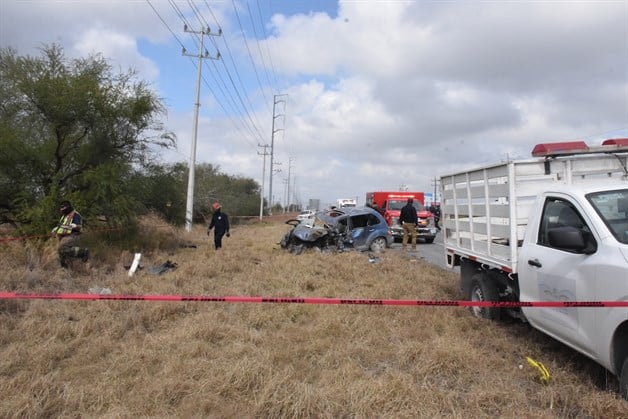 Muere mujer prensada
