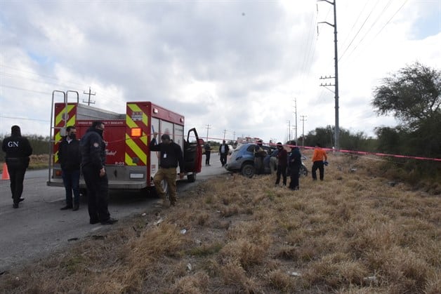 Muere mujer prensada
