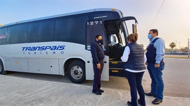 Reanudan traslado para vacuna transfronteriza