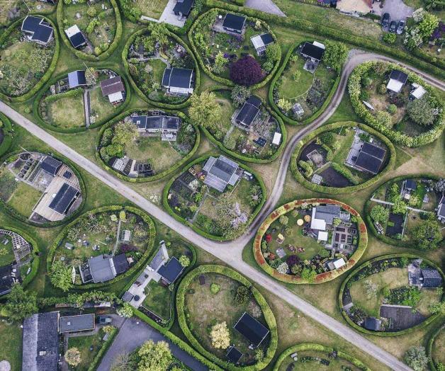 Los jardines circulares que convierten el paisajismo en arte de vanguardia