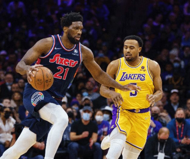 Vencen 76ers a Lakers carentes de LeBron James