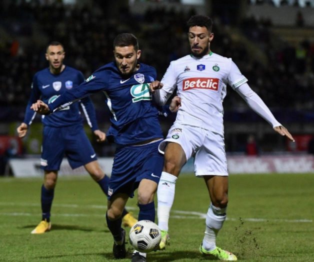 Saint-Etienne es eliminado de la Copa de Francia