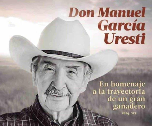 Reconocen trayectoria de Manuel García Uresti