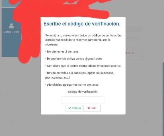 Tramitan inscripción en línea, pero queda inconcluso