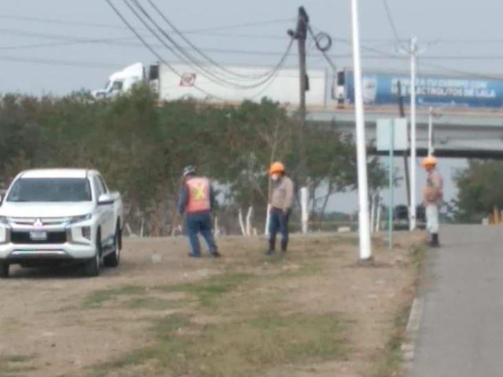 Se registra fuga de gas en ducto de 12 Se registra fuga de gas en ducto de 12