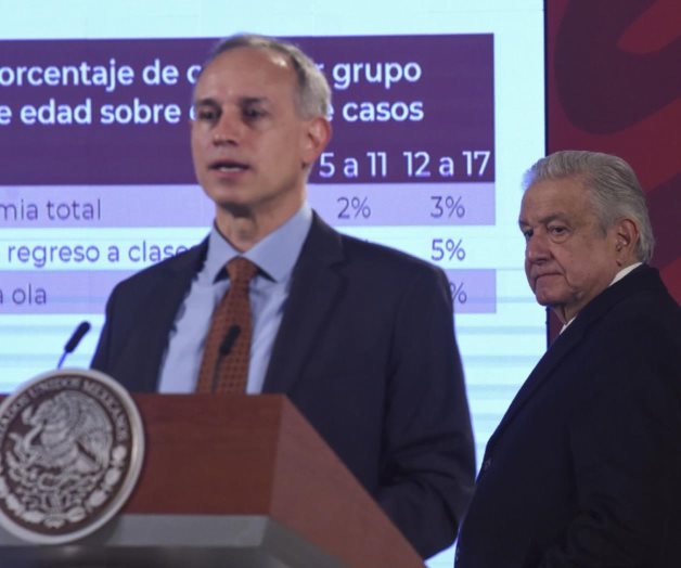 AMLO absuelve a López-Gatell y dice que él es el responsable de la estrategia de covid-19