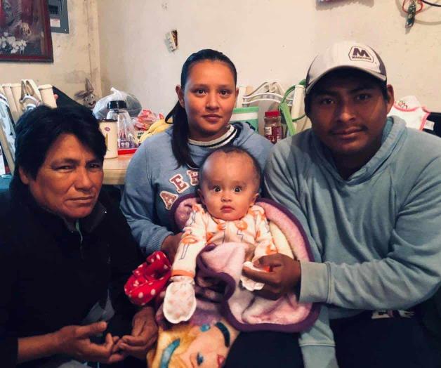 Tiene seis meses y batalla por la vida