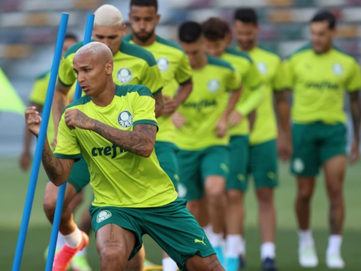 Palmeiras ya entrenó en los EAU Palmeiras ya entrenó en los EAU