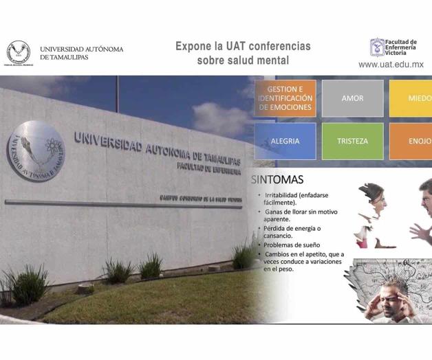 Expone la UAT conferencias de salud mental