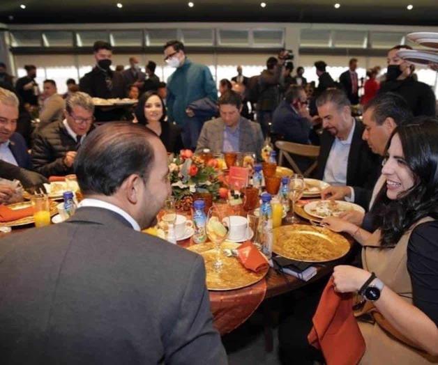 Buen provecho... Monreal y Bedolla con PAN y PRD