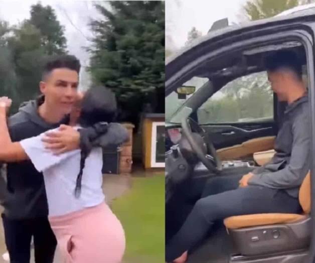 Georgina Rodríguez le regala camioneta de lujo a Cristiano Ronaldo