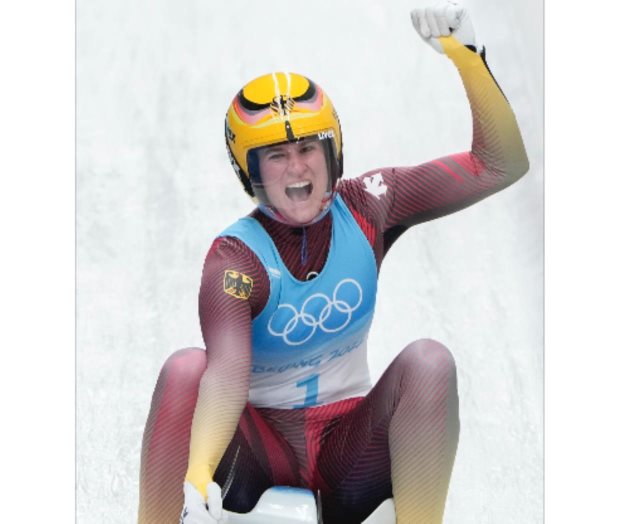 Domina Geisenberger luge olímpico