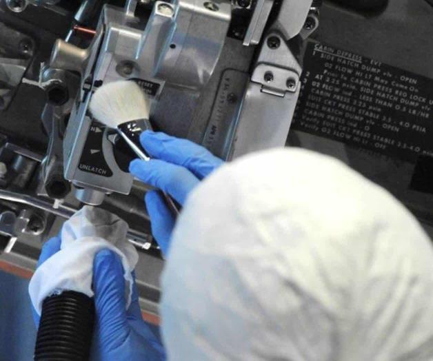 La Apollo 16 recibe una limpieza antes de su 50 aniversario