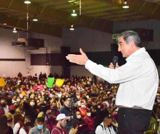 Termina Américo Villarreal precampaña en Reynosa este día