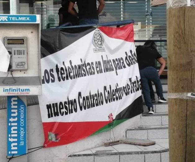 Dejan colgados a telefonistas sindicalizados