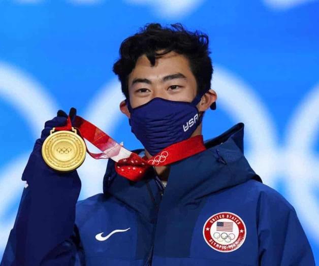 Patinador Nathan Chen gana anhelado oro olímpico en Beijing