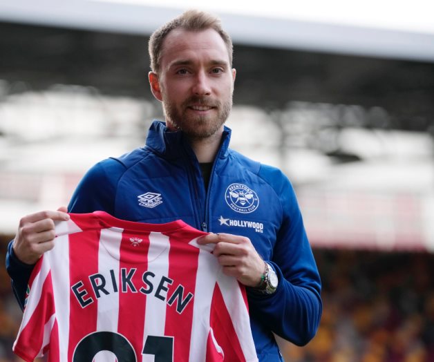 Eriksen se entusiasma para su retorno al futbol con Brentford