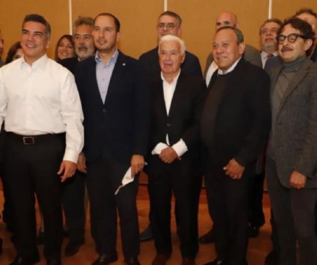 PAN, PRI y PRD pactan postular un candidato único a la Presidencia en 2024