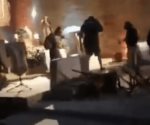 Maestros del SNTE-CNTE destrozan sede de boda de Elba Esther Gordillo (Video)